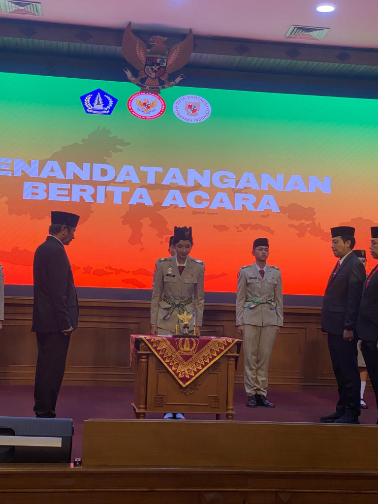 Pelantikan Pengurus Duta Pancasila Paskibraka Indonesia ( DPPI ) Kabupaten Badung Perioda 2025-2030
